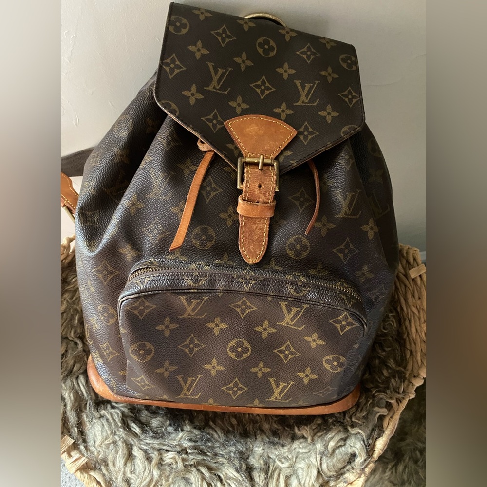 Louis Vuitton back pack Vintage Authentic